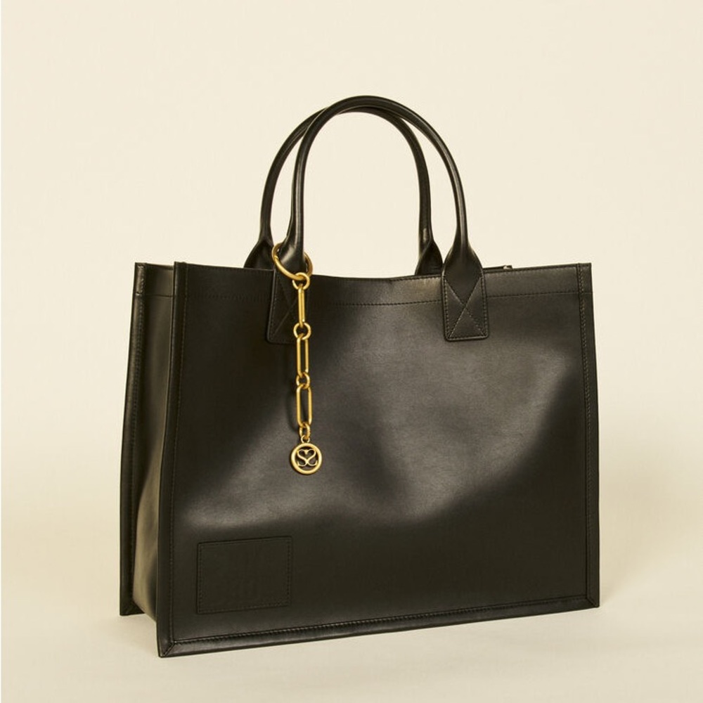 Kasbahcuir chain-embellished tote bag
